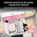 Enfriamiento Liquido Corsair Nautilus 360 RS ARGB - Blanco - CW-9060095-WW