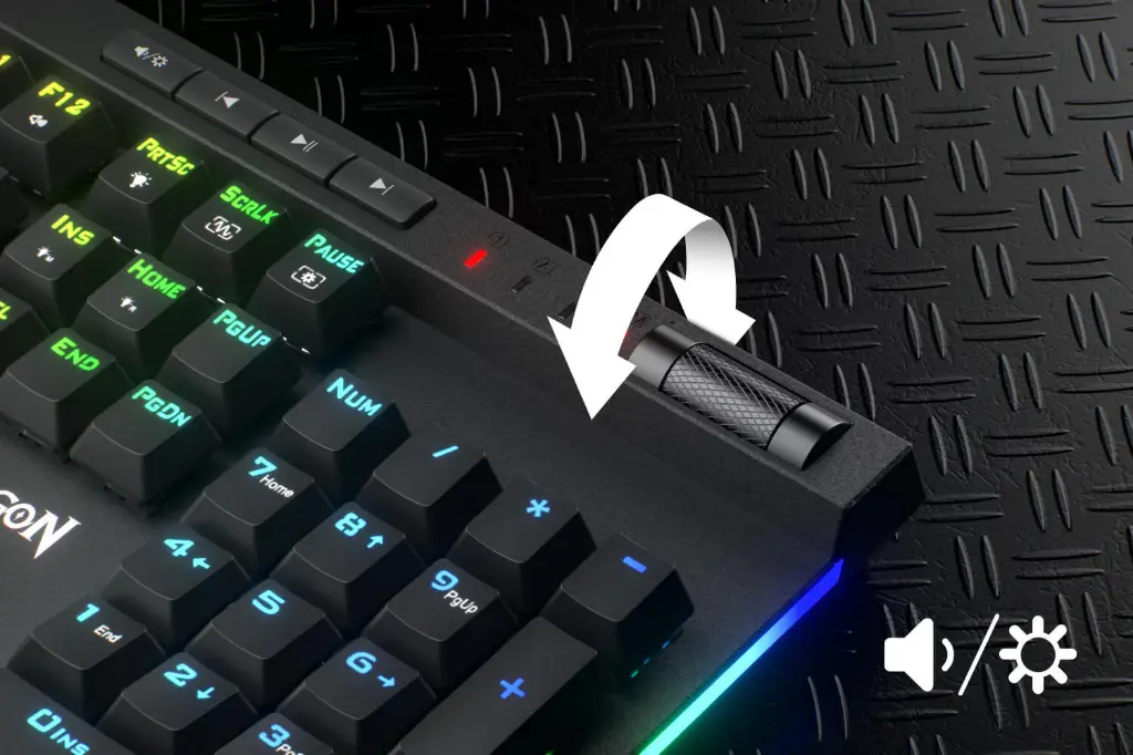 Teclado Redragon Vata - Switch Blue - K580RGB