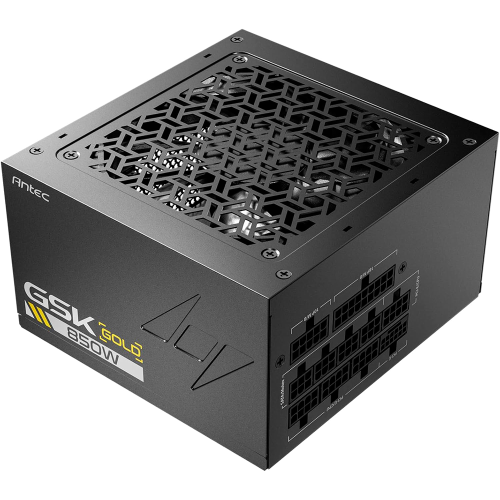Fuente de Poder Antec GSK 850W - 80 Plus Gold - Full Modular ATX 3.1 - GSK850 US