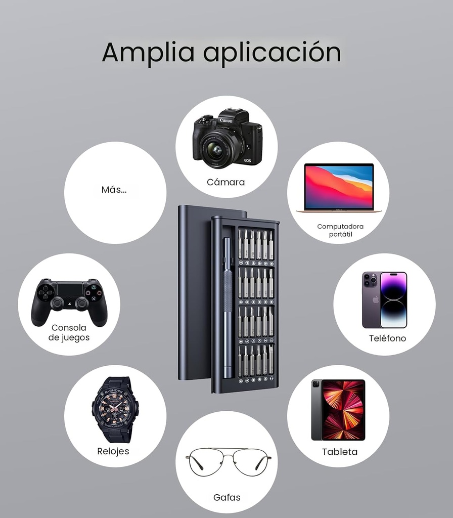 JUEGO DE DESARMADORES MINI 25-in-1 Small Precision Screwdriver Set, Professional Magnetic Mini Repair