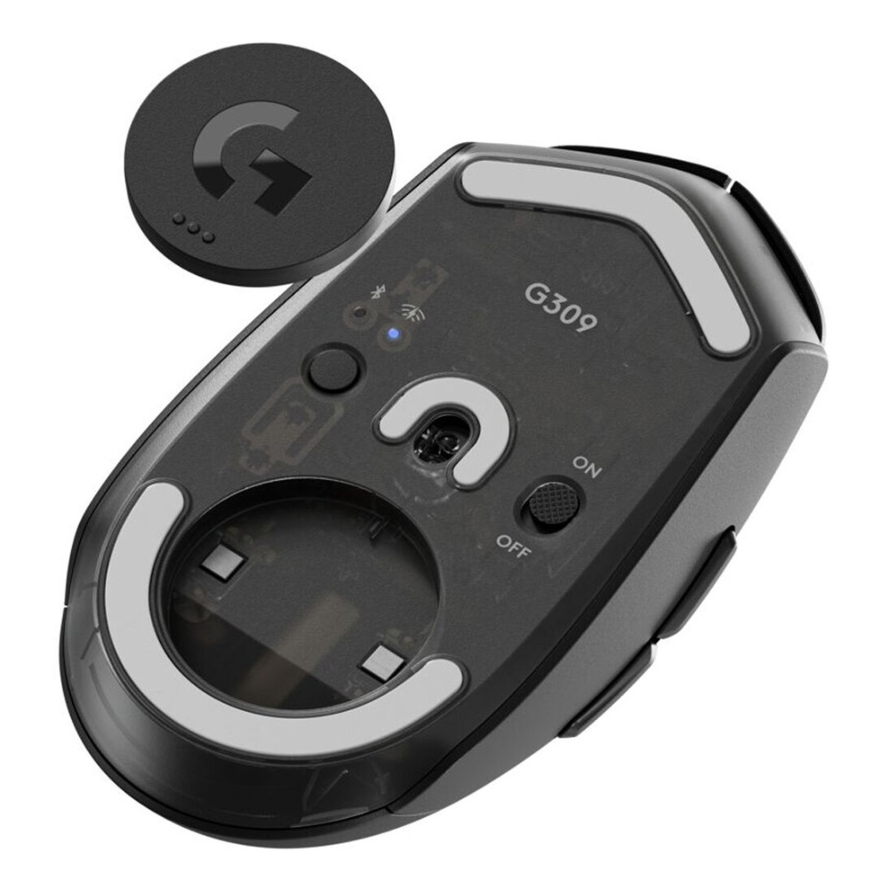 Mouse, Logitech G309 Gaming, Lightspeed Wireless/Bluetooth, Switchs Optiques-Mecanico Black LAT-272, 910-007197