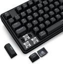  Combo Teclado y Mouse Redragon Gaming Essentials - Inalambrico de 3 modos, teclado de junta K689 PRO RGB 108 teclas, mouse M693 de 8000 DPI M693Negro - S163