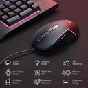Combo Teclado y Mouse Redragon Gaming Essentials S151 - Negro