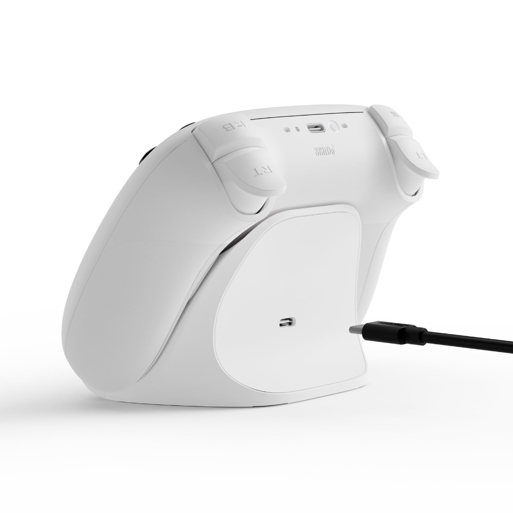 [19884] Control 8BitDo Ultimate 3 Mode - Xbox - Base de Carga - 2.4G - Blanco - 81HB