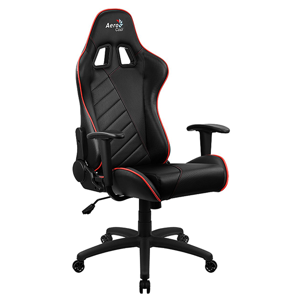 Silla Gamer Aerocool AC110 AIR - Black/Red