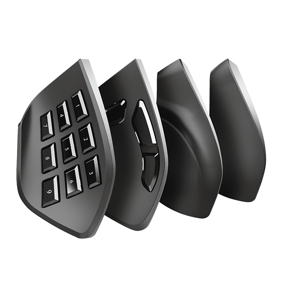 Trust Mouse Gaming GXT 970 Morfix Customisable