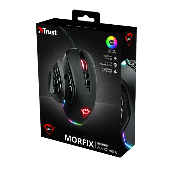 Trust Mouse Gaming GXT 970 Morfix Customisable