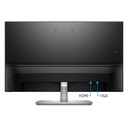 Monitor HP 32" 1080p, 32S HDMI/VGA, IPS, Black/Silver | RF