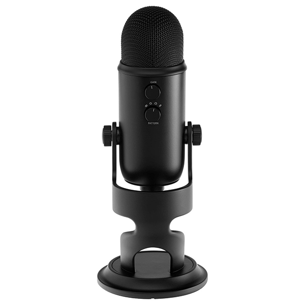 Micrófono Logitech Profesional Yeti BLACKOUT USB