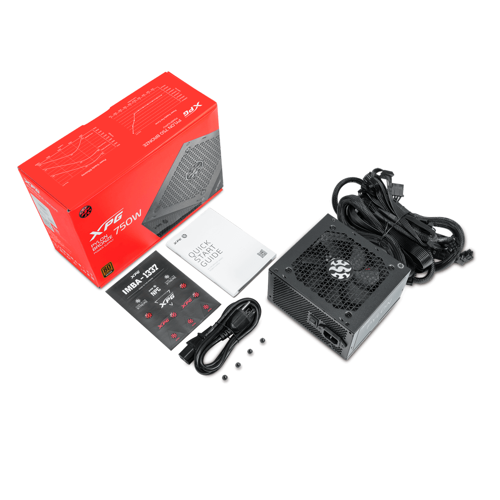 Fuente de poder XPG Pylon 750M 80+ Bronce