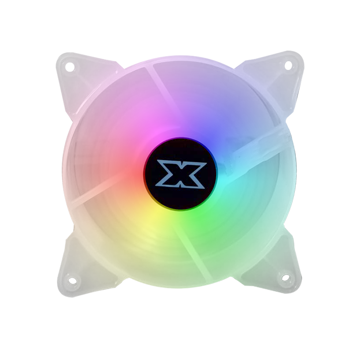 Kit de ventiladores CoolMoon RGB White x3 de 120MM + Control