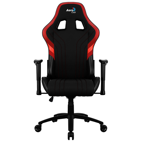 Silla Aerocool AERO 1 Alpha BLACK / RED 330lb Max.