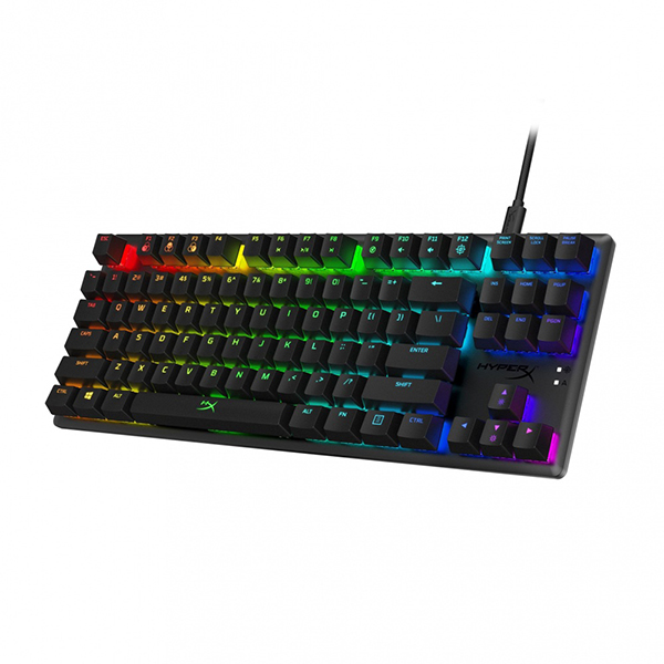 Teclado Gaming HyperX Alloy Origins CORE RGB -Switch Blue - ING HX-KB7BLX-US