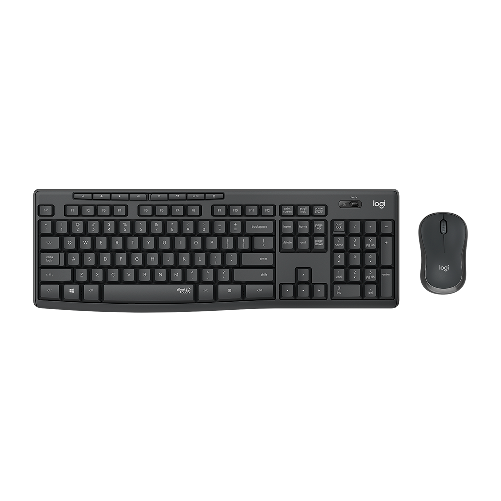 Combo de teclado y mouses Logitech MK295 silent wireless, 920-009792