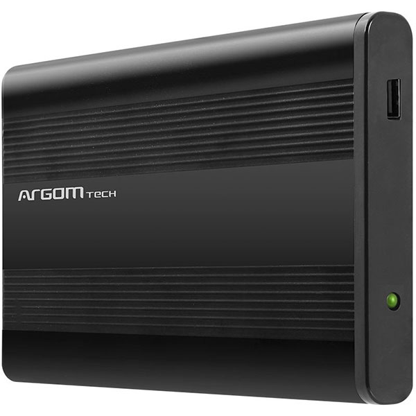 Enclosure ARGOM, Para Disco Duro 2.5 SATA USB 2.0, Transferencia 480Mbps, ARG-AC-1030