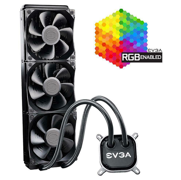 Enfriamiento Líquido EVGA CLC 360mm RGB Ligthting 400-HY-CL36-V1