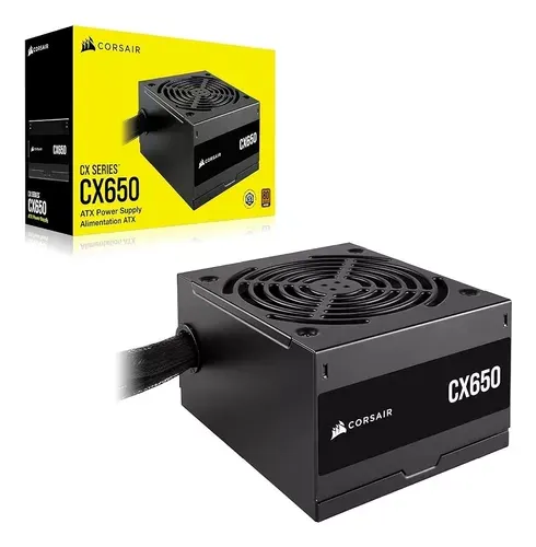 Fuente de Poder CX650 80 plus Bronce Corsair