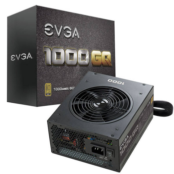 Fuente de Poder EVGA 1000W 80+ GOLD EVGA-1000GQV Semi-Mudular