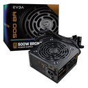 Fuente de poder EVGA 500BA 80+ Bronce 500W BA