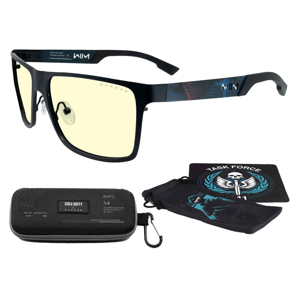 Gafas Gunnar Call Of Duty™ Covert MW2 Edition, Blue-Light Block, Tinte Transparente - COV-MW201 