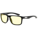 Gafas GUNNAR INTERCEPT ONYX/A, Color lente Amber 100% UV, G-shield™ lens coating, rectangle shape and fixed nose-bridge - INT-00101
