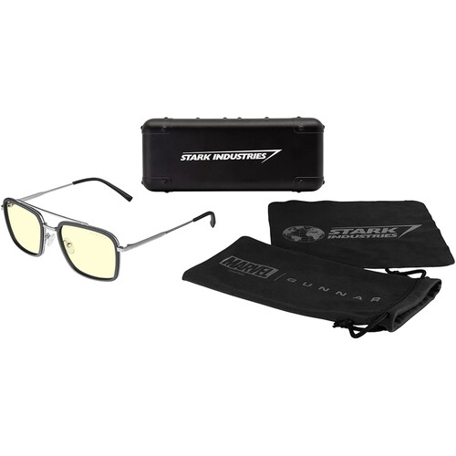 Gafas Gunnar Stark Industries™ Edition, Blue-Light Block, Tinte Transparente - EDI-12309 