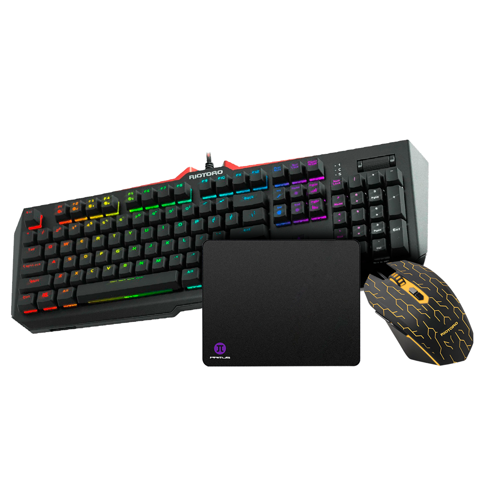 Grinch KIT - Teclado Mecánico, Mouse Gaming Y Pad