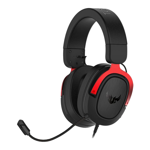Headset Asus TUF Gaming H3 Gun Metal RED PC, PS4, Xbox One y NS  7.1Virtual