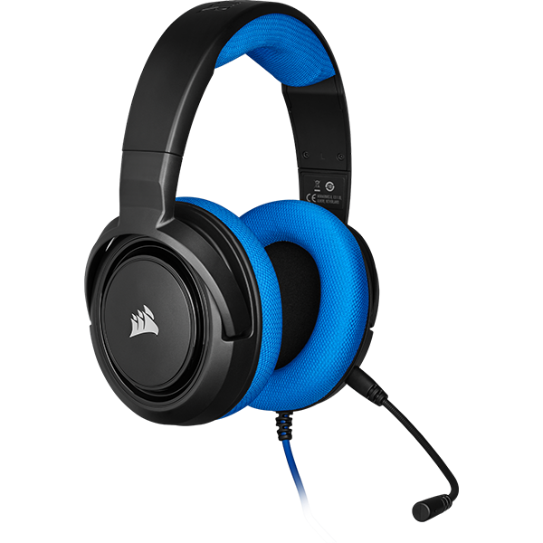 Headset Gaming Corsair HS35 estereo 3.5mm Azul