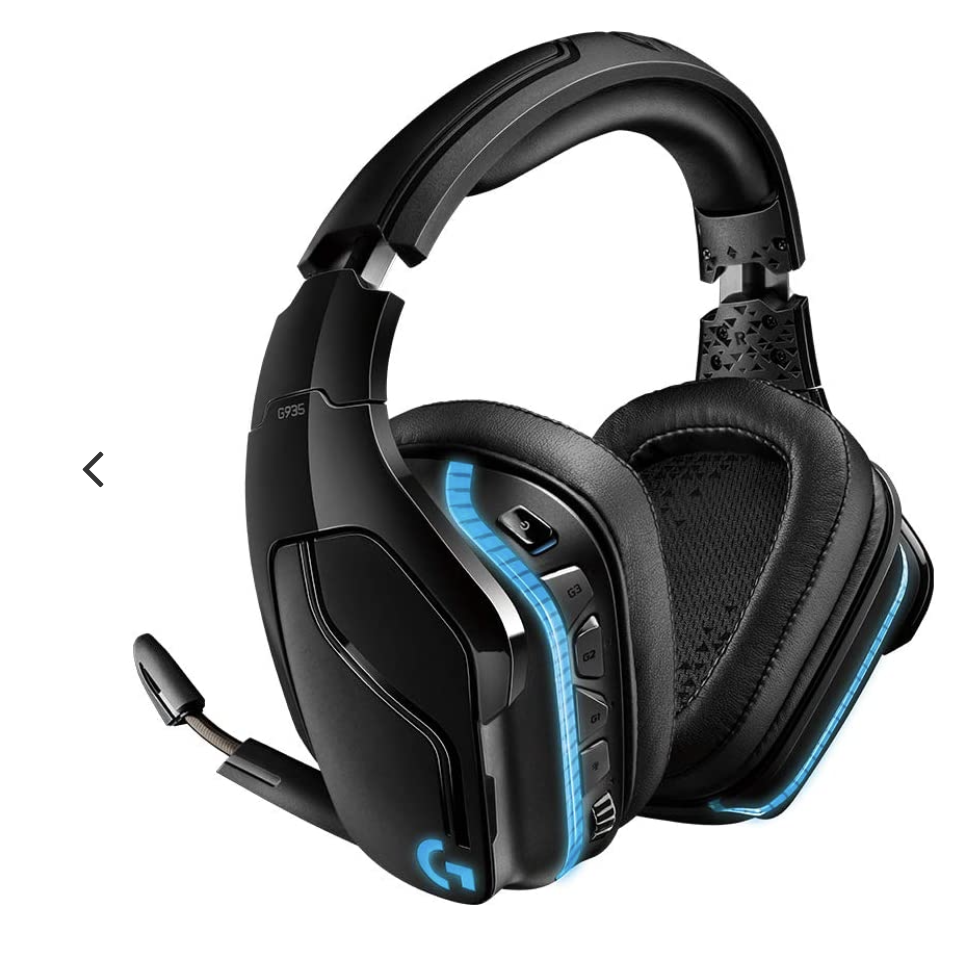 Headset Gaming Logitech G935 Wireless 7.1 Surround Sound 981-000742
