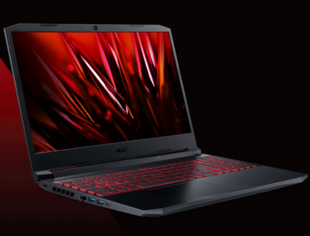 Laptop Acer Nitro 15"  144hz Intel i7-11800H 8G SSD 512 RTX 3050 WH Spa