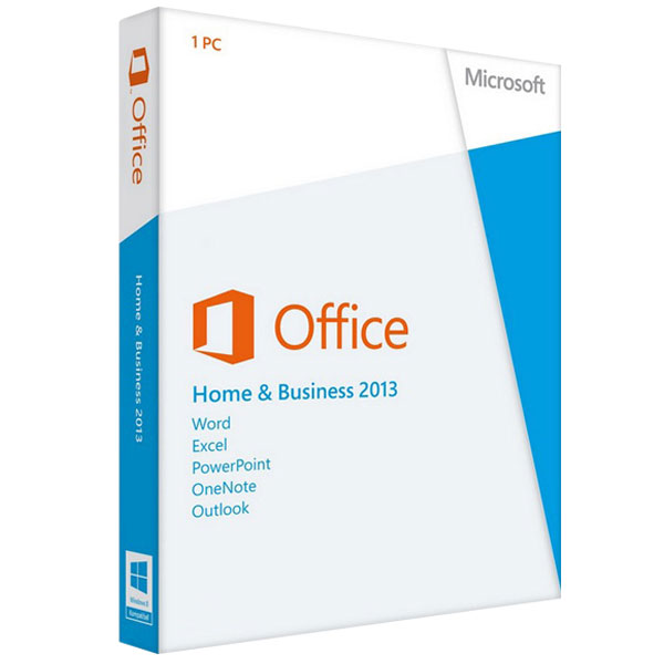 Licencia de Microsoft Office Home & Business 2013 DVD