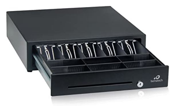 Logic Controls Cash Drawer w/Micro Switch Black Container