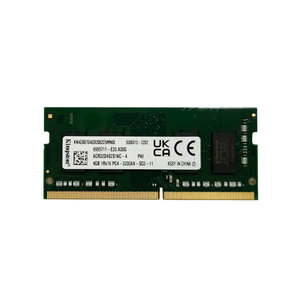 Memoria para portátil Kingston SO-DIMM DDR4 3200MHz ACR32D4S2S1KC-4 - OEM