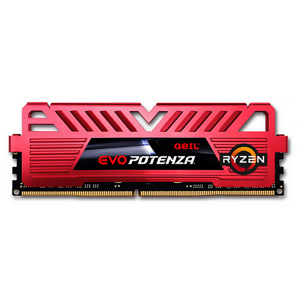 Memoria Ram Geil EVO Potenza RED 8GB DDR4 2400Mhz AMD Edition GPR48GB3000C16ASC