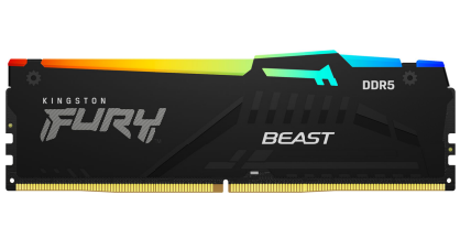 MEMORIA RAM KINGSTON FURY BEAST 32GB DDR5 DIMM RGB 4800MT/s 1x32GB, KF548C38BBA-32