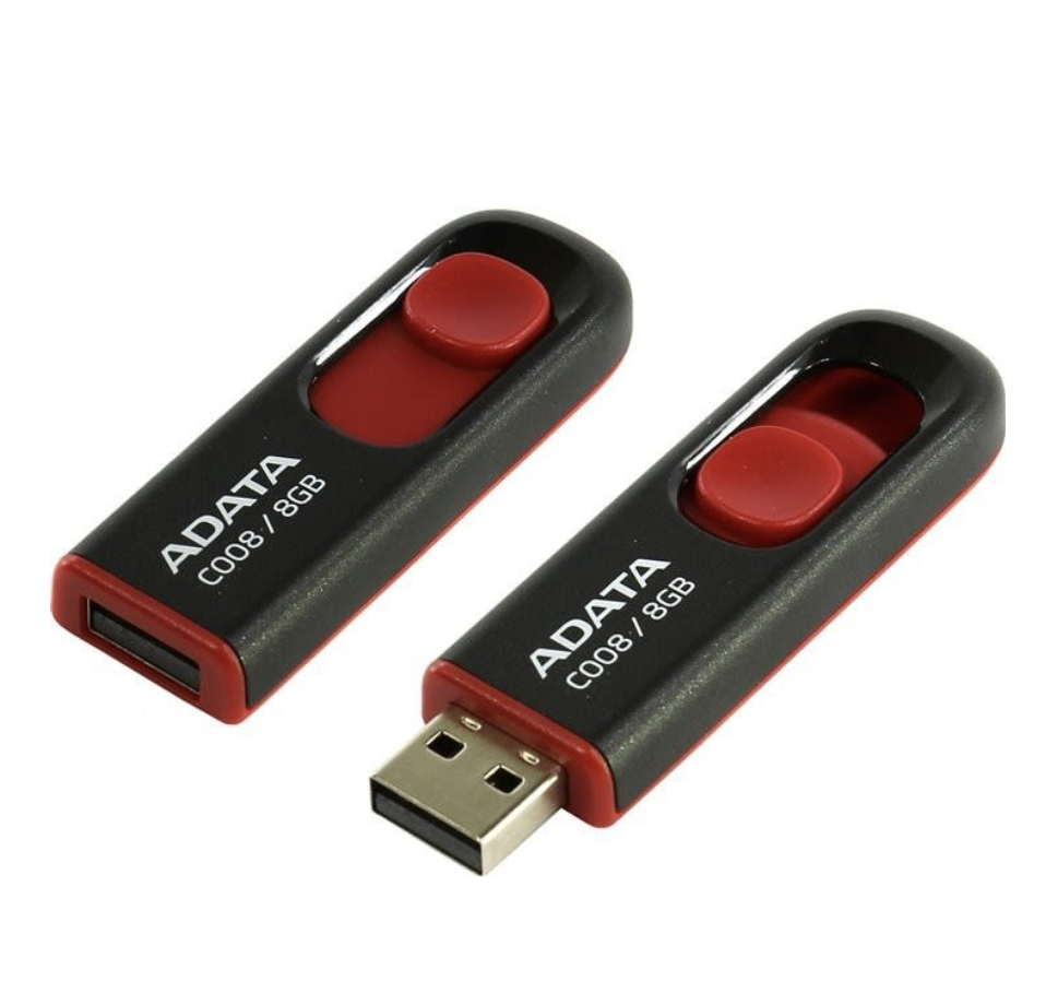 Memoria USB ADATA C008 8GB AC008-8G-RKD