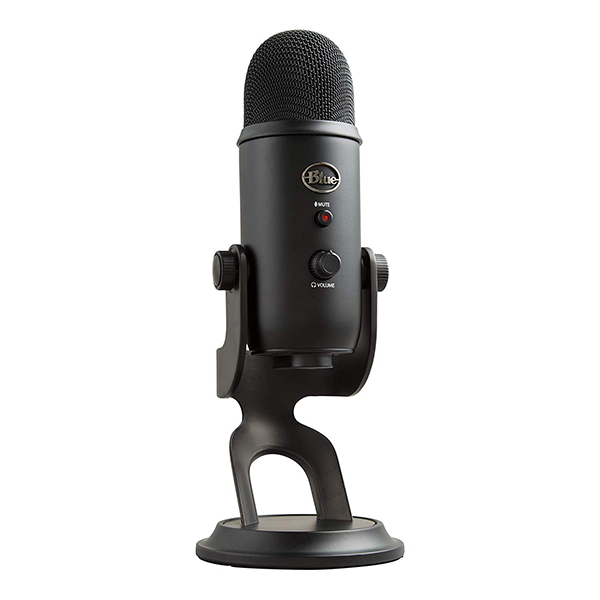 Micrófono Logitech Profesional Blue Yeti BlackOut Edition