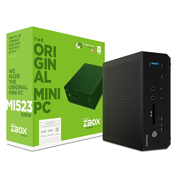 Mini PC ZBOX MI523 Intel i3-6100U DDR4 HDD 2.5mm WIFI/BT Zotac