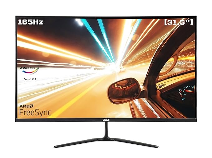Monitor ACER ED320QR 31.5in Gaming Curved VGA + HDMI 165Hz, 1ms, FullHD UM.JE0AA.301 (OPEN BOX)