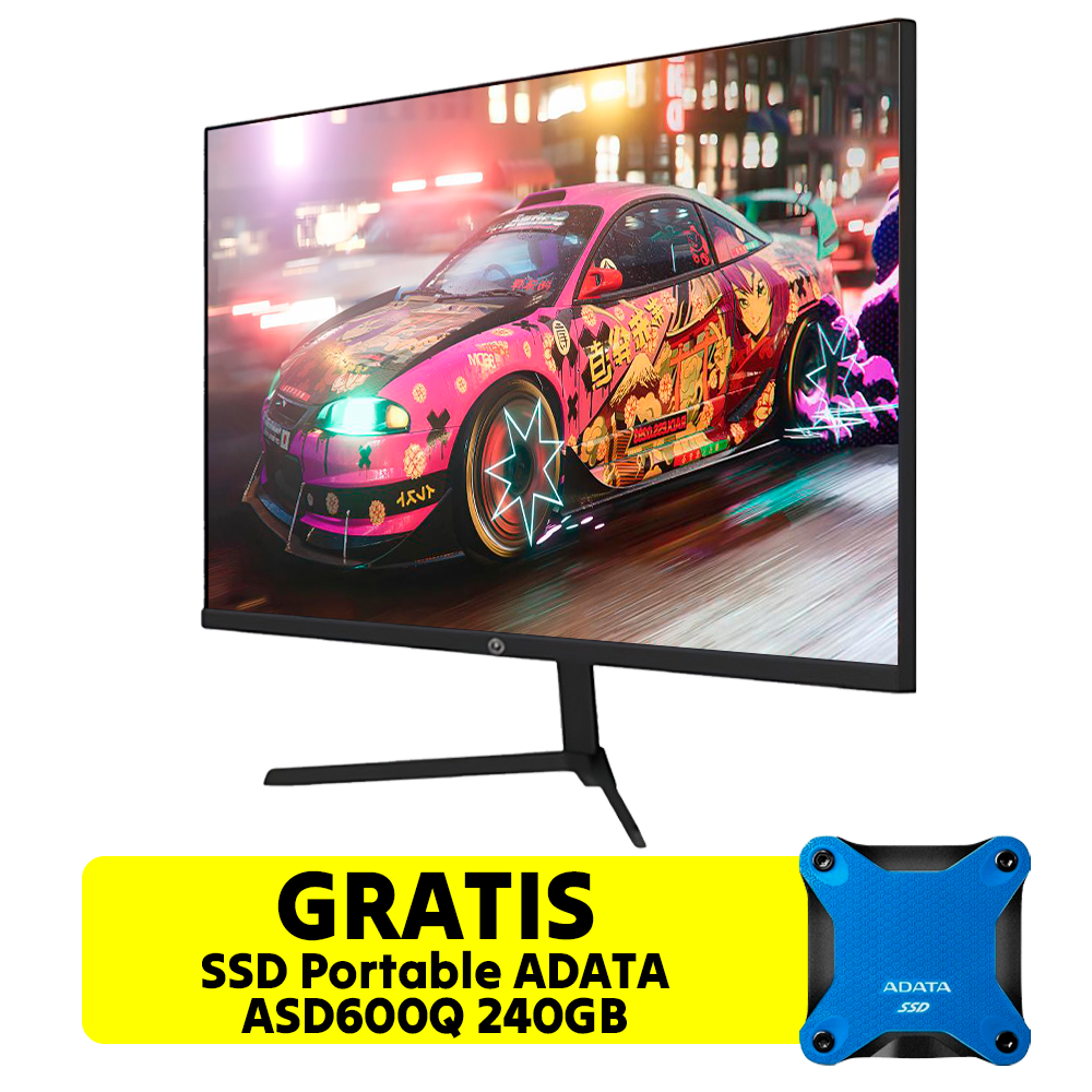 Monitor Checkpoint CP-MO-1000 -MONITOR MOX-150 24" FLAT 144HZ 1MS - GRATIS SSD PORTABLE 240GB