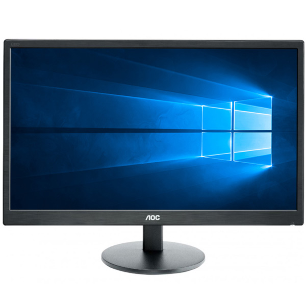 Monitor de 24" LED con resolución Full HD / VGA, DVI EPEAT Silver AOC