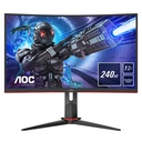 Monitor Gaming AOC 31.5" Curvo Full HD 240Hz, VA, FreeSync HDMI, DP C32G2ZE