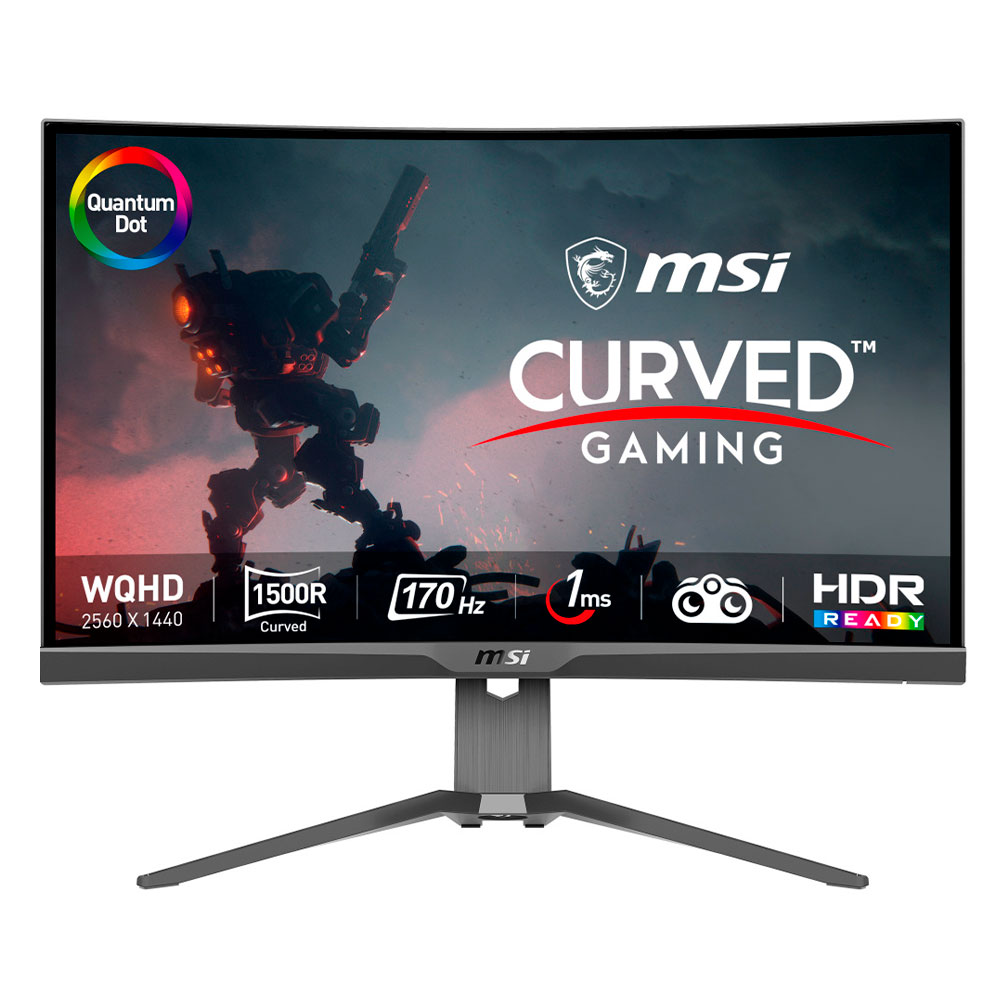 Monitor Gaming MSI OPTIX MAG 27" Rapid VA 1ms 170Hz 2560x1440 (WQHD) Curved 275CQRF