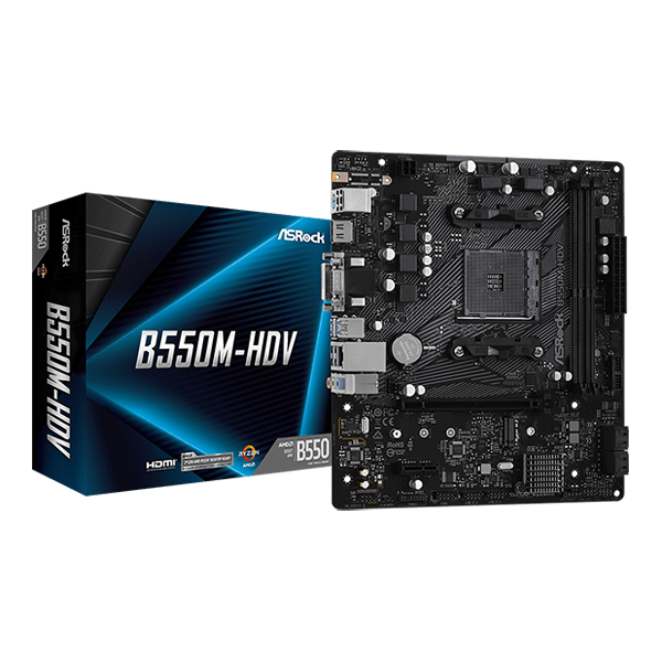 Motherboard Asrock B550M - HDV DDR4, Micro ATX, AM4