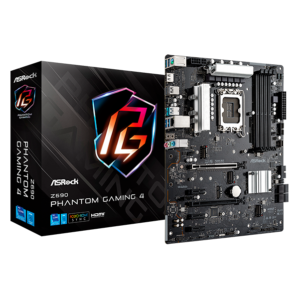 Motherboard ASROCK Z690 PHANTOM GAMING 4 LGA1700 12th GEN DDR4
