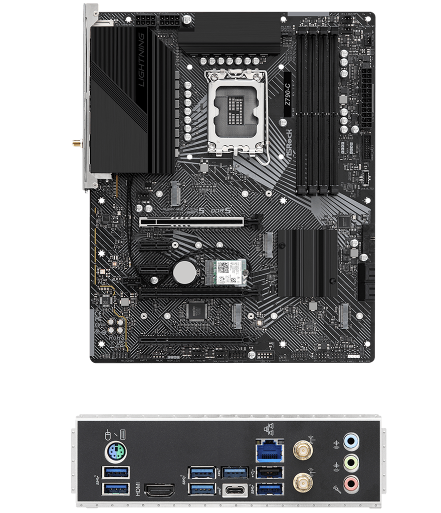 Motherboard Asrock Z790-C WiFi, DDR5, 90-MXBJR2-A0UBYZ