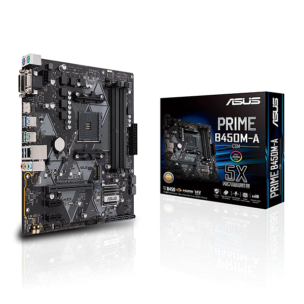 Motherboard Asus Prime B450M-A / CSM AMD