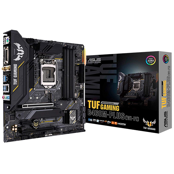 Motherboard ASUS TUF Gaming B460M-PLUS Wi-Fi Micro ATX Intel 10TH