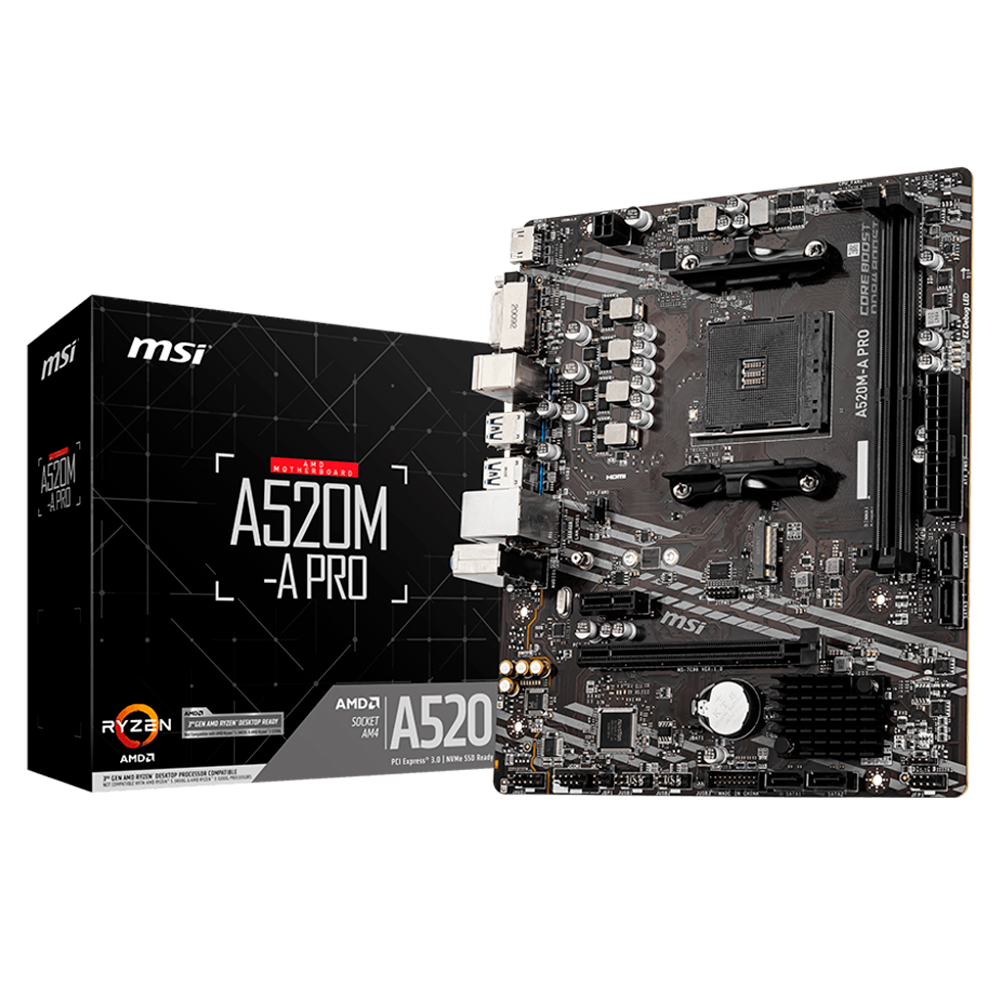 Motherboard MSI A520M-A PRO AM4